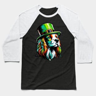 French Spaniel's Saint Patrick's Day Celebration Baseball T-Shirt